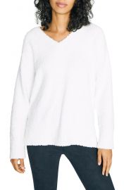 Sanctuary V-Neck Teddy Sweater   Nordstrom at Nordstrom